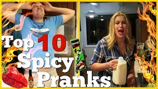 WORLD'S HOTTEST PEPPERS PRANKS - Pranksters In Love 2018