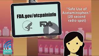 FDA Radio PSA - Safe Use of Acetaminophen - (English :20)