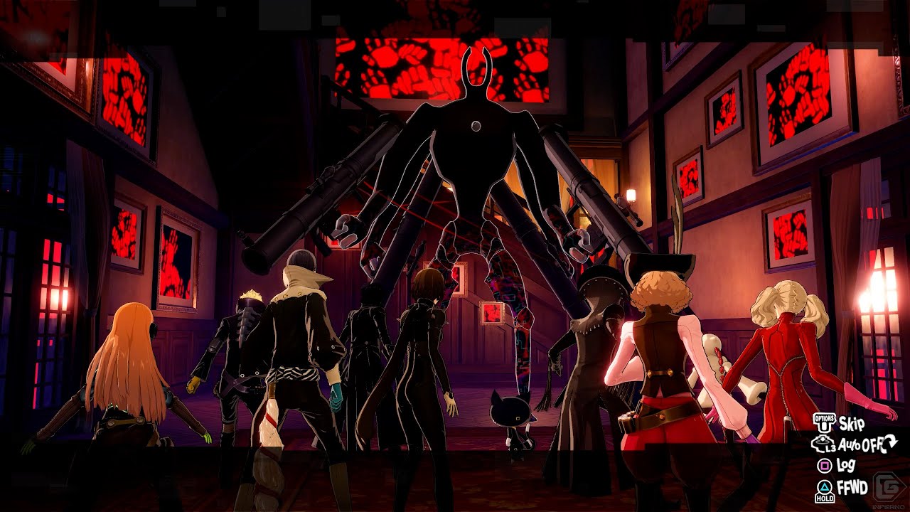 Persona 5 Strikers 100% Walkthrough Part 26 - Akira past & Lock Keeper Boss