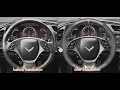 MEWANT--- for Chevrolet Corvette (C7) 2014-2015 Car Steering Wheel Cover Installing