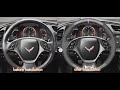 MEWANT--- for Chevrolet Corvette (C7) 2014-2015 Car Steering Wheel Cover Installing