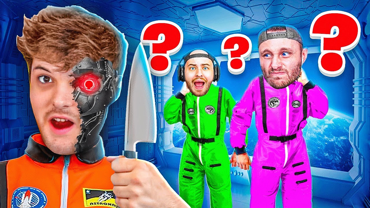 SECRET ROBOT IMPOSTER in SPACE! (MURDER MYSTERY)