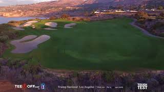 4K Drone Flyover | Trump National LA | Hole 10 | TeeOff