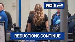 More air traffic reductions hit Portland airport amid shutdown