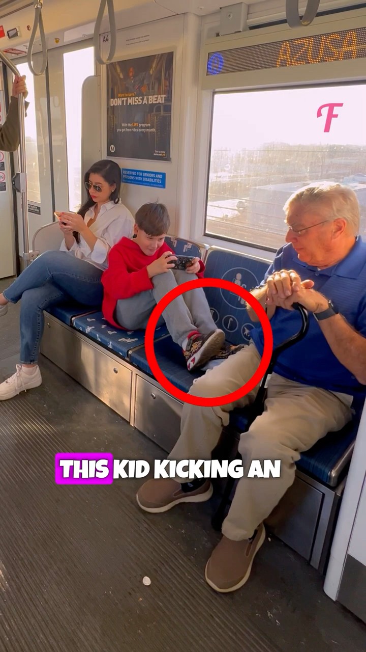 Rude Boy Disrespects Elderly Man and Instantly Regrets It #shorts
