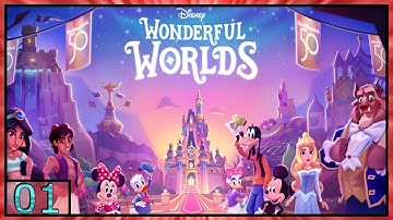 Disney Wonderful Worlds Gameplay - Android - Part1