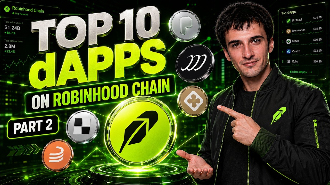Crypto Airdrop Video: Top 10 dApps on Robinhood Chain (Part 2)