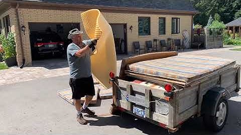 Converting a Crumbling Camper into an Cool Utility Trailer Part 1