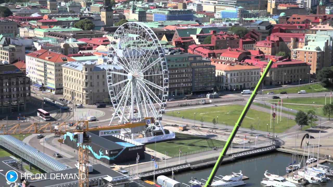 Lilla Bommen - utsikten från Läppstiftet i Göteborg