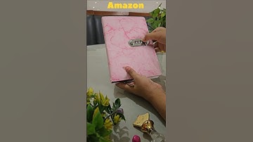 diary with lock 🔐 #amazonfinds #review #amazing #songmusical #songtranding  #viral  #contentcreator
