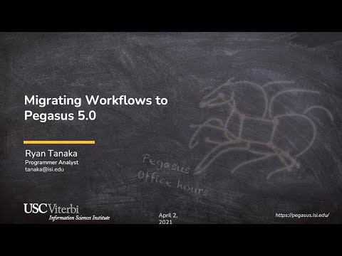 Migrating Workflows to Pegasus 5.0