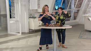 Miz Mooz Leather Buckle Sandals - Cheerful On Qvc