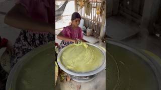 10years Old Girl Making Handmade Papad In India shorts