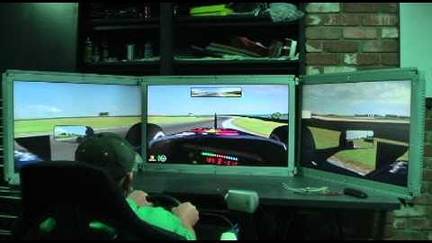 testing ati eyefinity and iracing on 3 x 42"