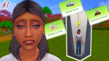 The Sims 4 One Tile Start Challenge! (Part 1)