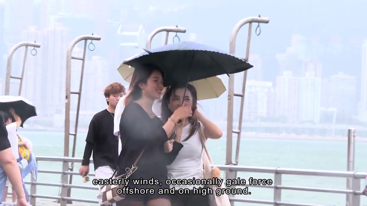 HKO Issues T3 as Severe Tropical Storm Matmo Moves Closer| HOY International Business Channel