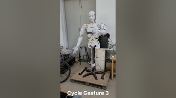 Inmoov Gestures 6  #inmoov #humanoid #artificalintelligence #raspberrypi #automobile #innovation