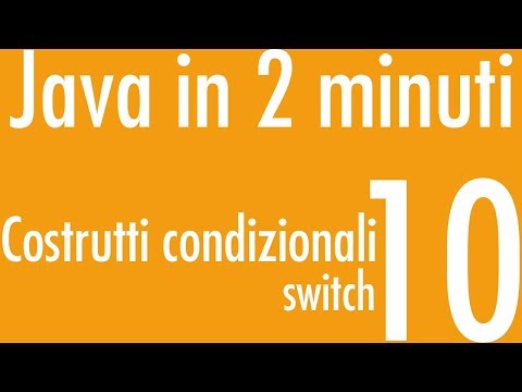 Control Flow - Switch - Java in 2 minutes #10