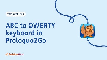 ABC to QWERTY keyboard in Proloquo2Go