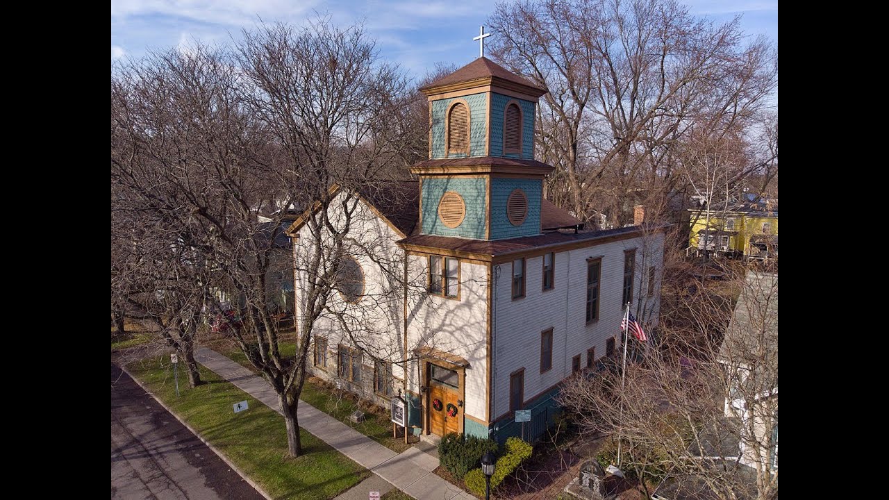 Ithaca NY St. James AME Zion Church Underground Railroad history - YouTube