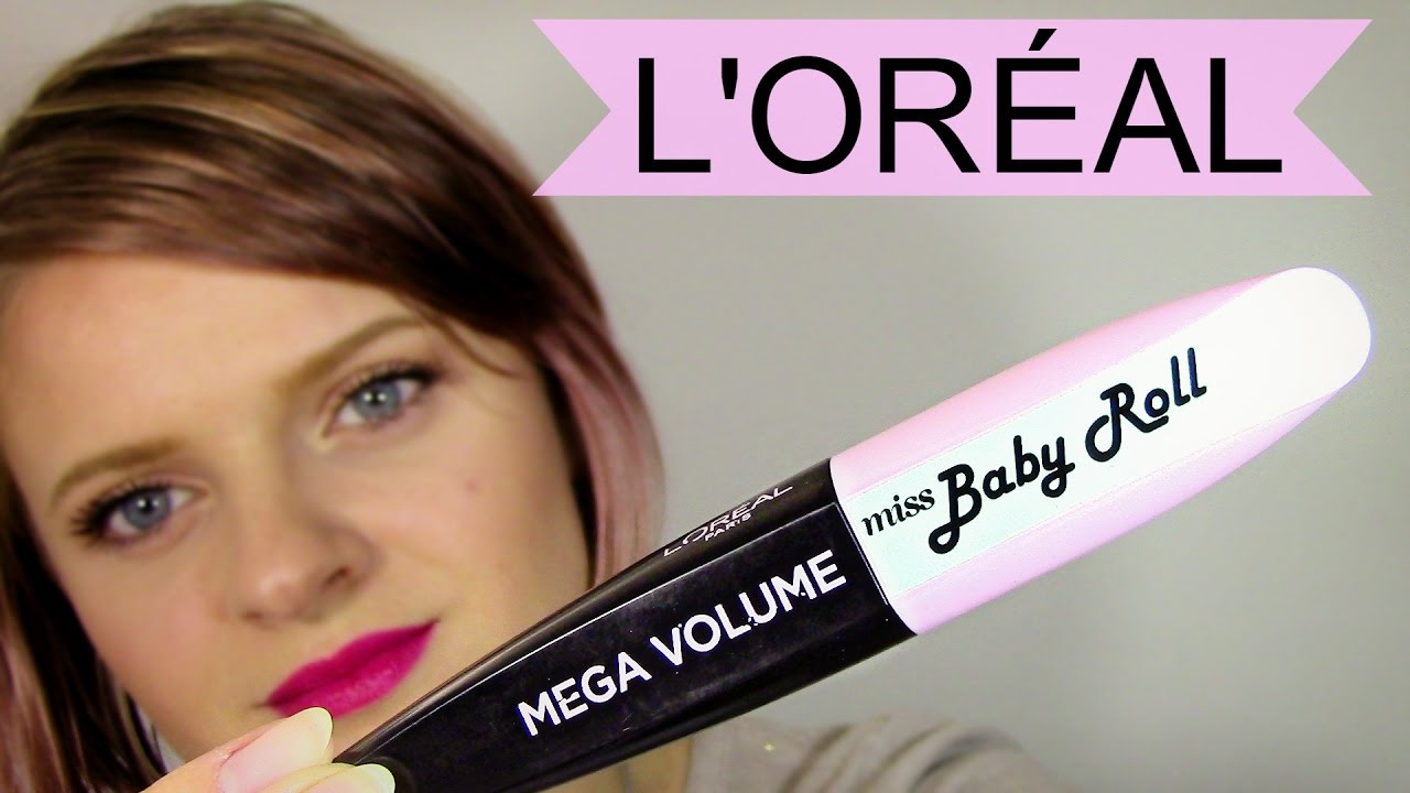 Edition Trunk bibliotek Stipendium L'Oréal Mascara Mega Volume Baby Roll - YouTube