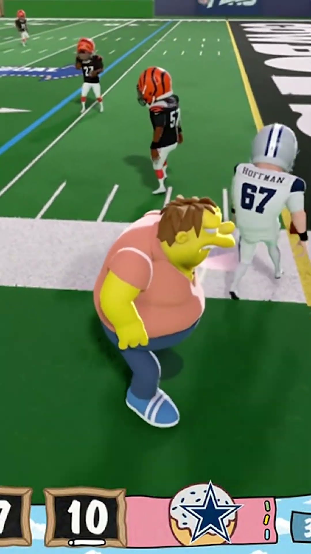 We got Barney toting the rock on MNF before GTA 6 ?