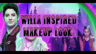 Zombies 2 || Willa inspired makeup look || Raven Rose