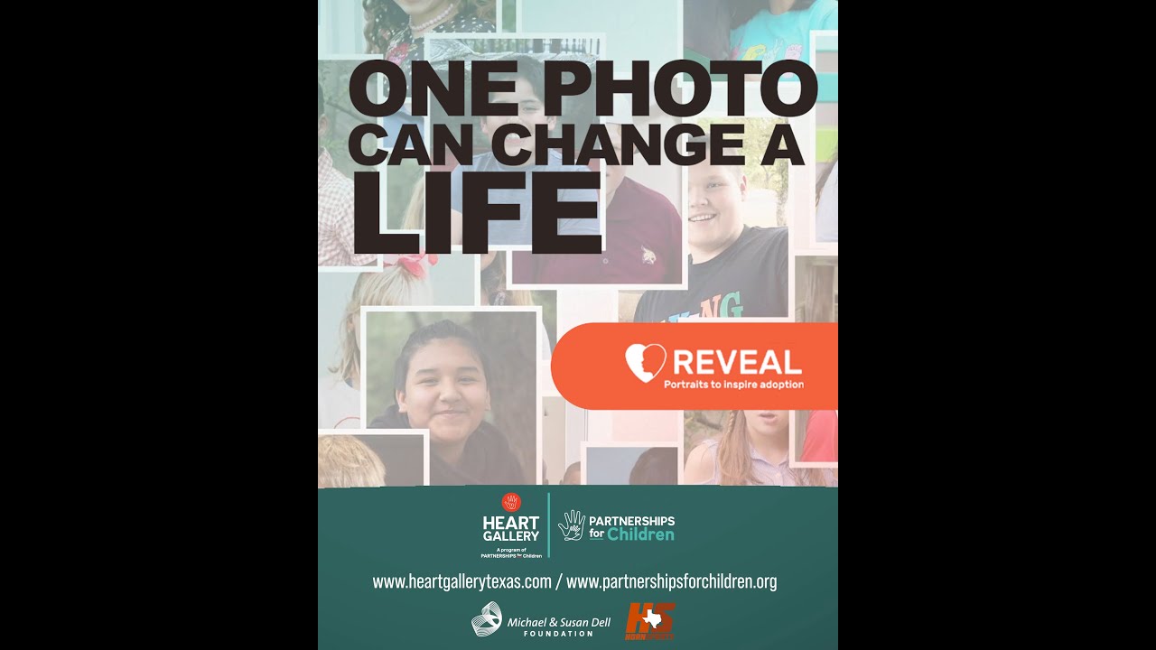 The Heart Gallery Of Central Texas Reveal Portraits To Inspire Adoption Youtube