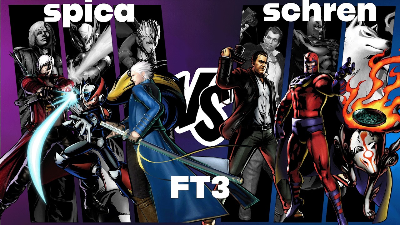 Spica vs Schren FT3 UMVC3