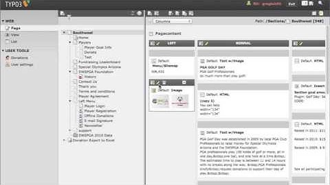 Typo3 - Aligning & Spacing Content Elements