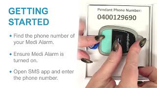 Medi Alarm Pendant - How to change your SOS contacts