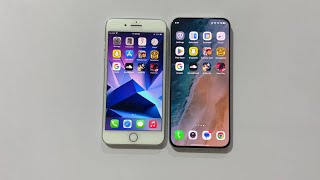 IPHONE 8 PLUS vs TECNO SPARK 40 PRO - Quick Speed Test 