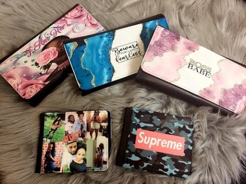 Custom Painting a Louis Vuitton Wallet with Bubbles 