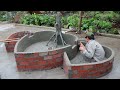 I Can Building 3 in 1 Heart Aquarium with Cement and Brick - Simple And Effective