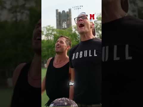 IShowSpeed shocks Tom Brady with 4.49 dash 😱🔥 #shorts #tombrady  #nfl #offsidevibes