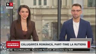 CĂLUGĂRIȚĂ, DIRIJOR DE TRAFIC ÎN ROMA_Știri B1TV_27 nov. 2025
