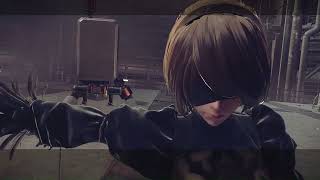 Nier Automata cheat code on PC without controller - skip the game and credit mini game to ending E