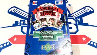 KEN GRIFFEY JR ROOKIE CARD SEARCH!  1989 UPPER DECK BOX!  (Throwback Thursday)