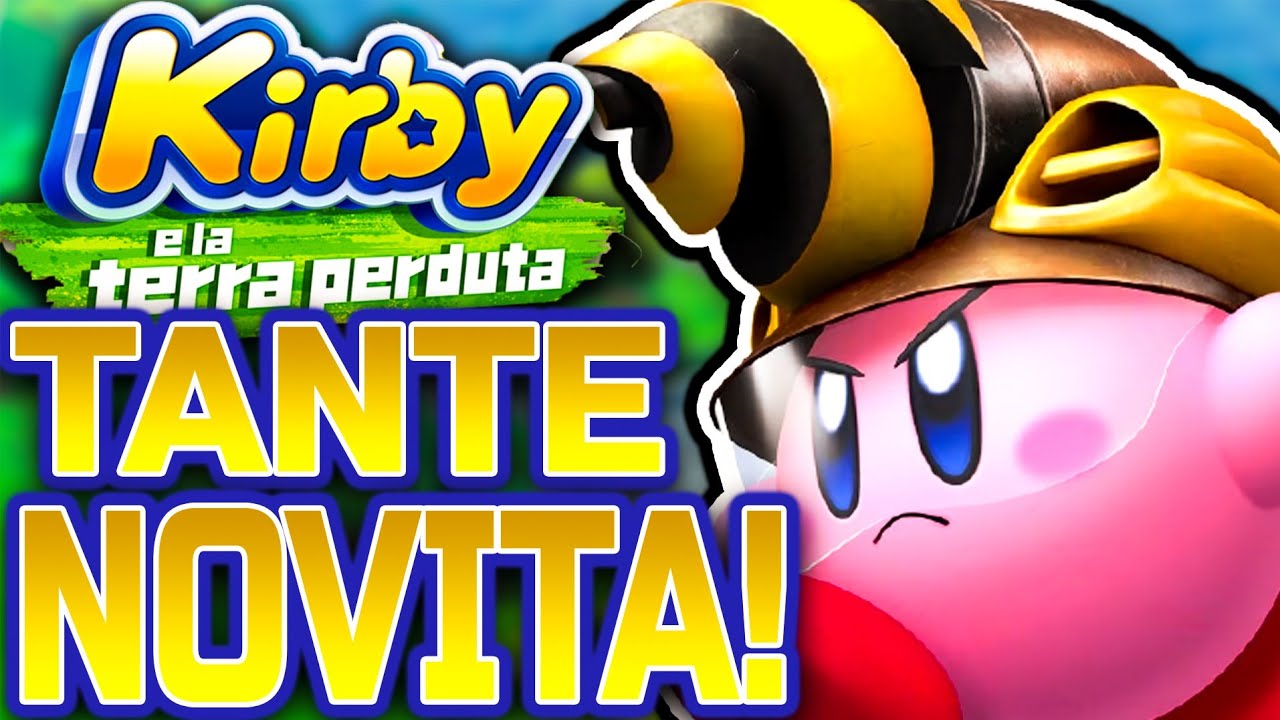 TANTE NOVITA nel NUOVO TRAILER Di Kirby e la terra perduta!