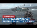 2 Kapal Pencuri Ikan Berbendera Filipina Ditangkap di Laut Sulawesi, Sudah 6 Malaysia