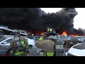 Three-Alarm Massive Junkyard Fire | San Diego