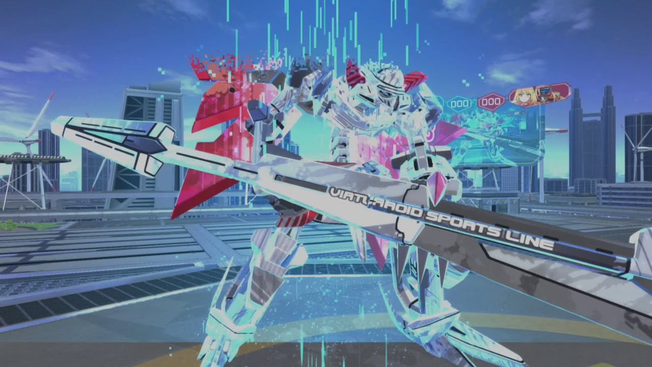 Toaru Majutsu no Virtual-On Specineff Demo Gameplay