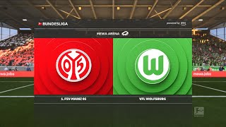 EA Sports FC 26 | FSV Mainz 05 vs VFL Wolfsburg - MEWA Arena | Gameplay PS5