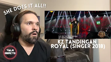 Music Producer Reacts To KZ Tandingan《Royal》 "Singer 2018"