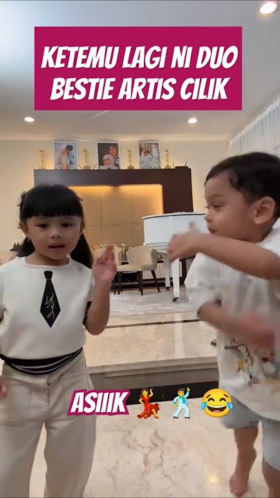 Ada aja tiktokan Nye kalo udah ketemu 😂#ameena #attahalilintar #levianbillar #leslar