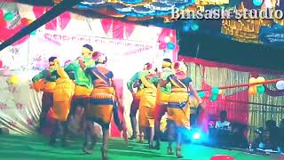 Muhuri esu baj tanega... sambalpuri video stage performance (CHITRA & BINDASH GROUP TENTULIPADA)