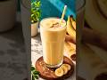 🍌🥛 Banana Milk Smoothie Benefits | Healthy Energy Drink
