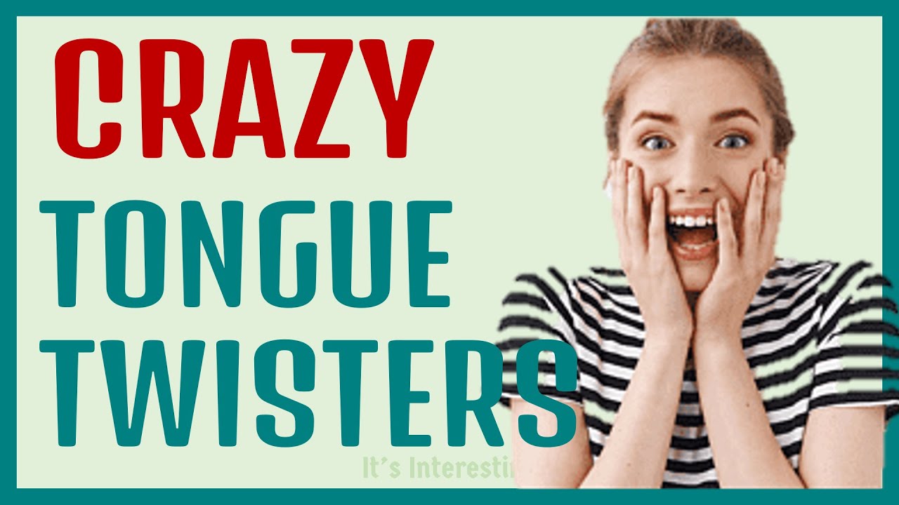 Crazy & Easy Tongue twisters for kids 🔥 Tongue twister challenge Hard