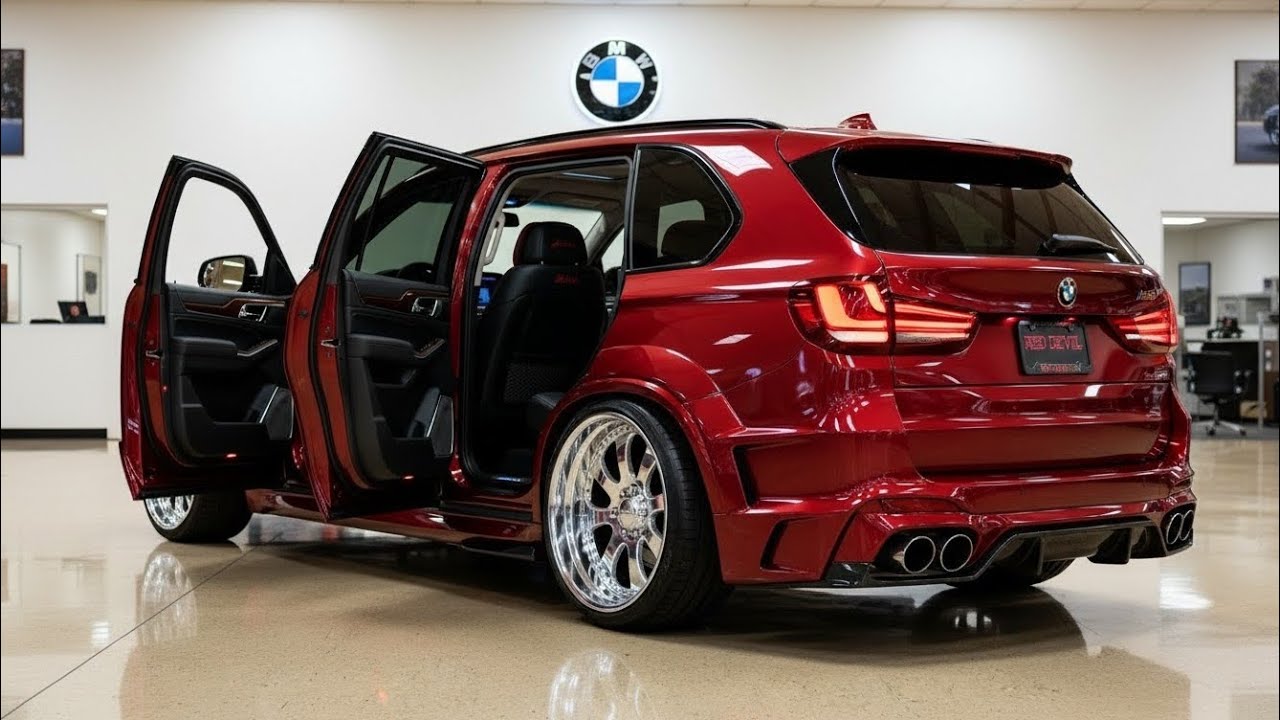 BMW X5 Red Devil Build – Extreme Widebody & Custom Wheels Walk-through