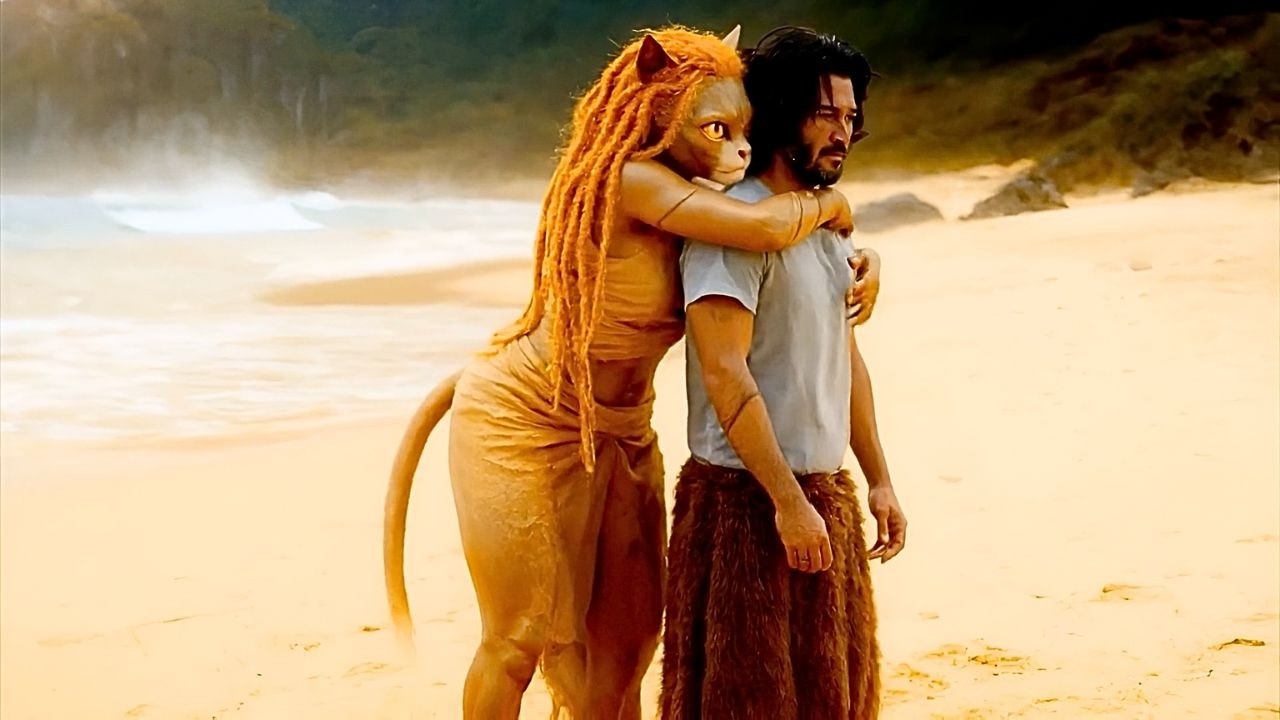 Я потерпел кораблекрушение на скрытом острове, где кошачье существо нуждалось в моей помощи, чтоб...